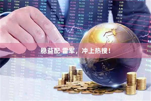 稳益配 雷军，冲上热搜！