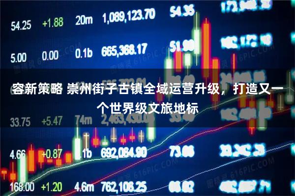 容新策略 崇州街子古镇全域运营升级，打造又一个世界级文旅地标