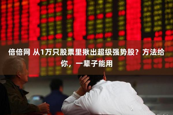 倍倍网 从1万只股票里揪出超级强势股?方法给你,一辈子能用